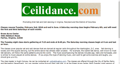 Desktop Screenshot of ceilidance.com